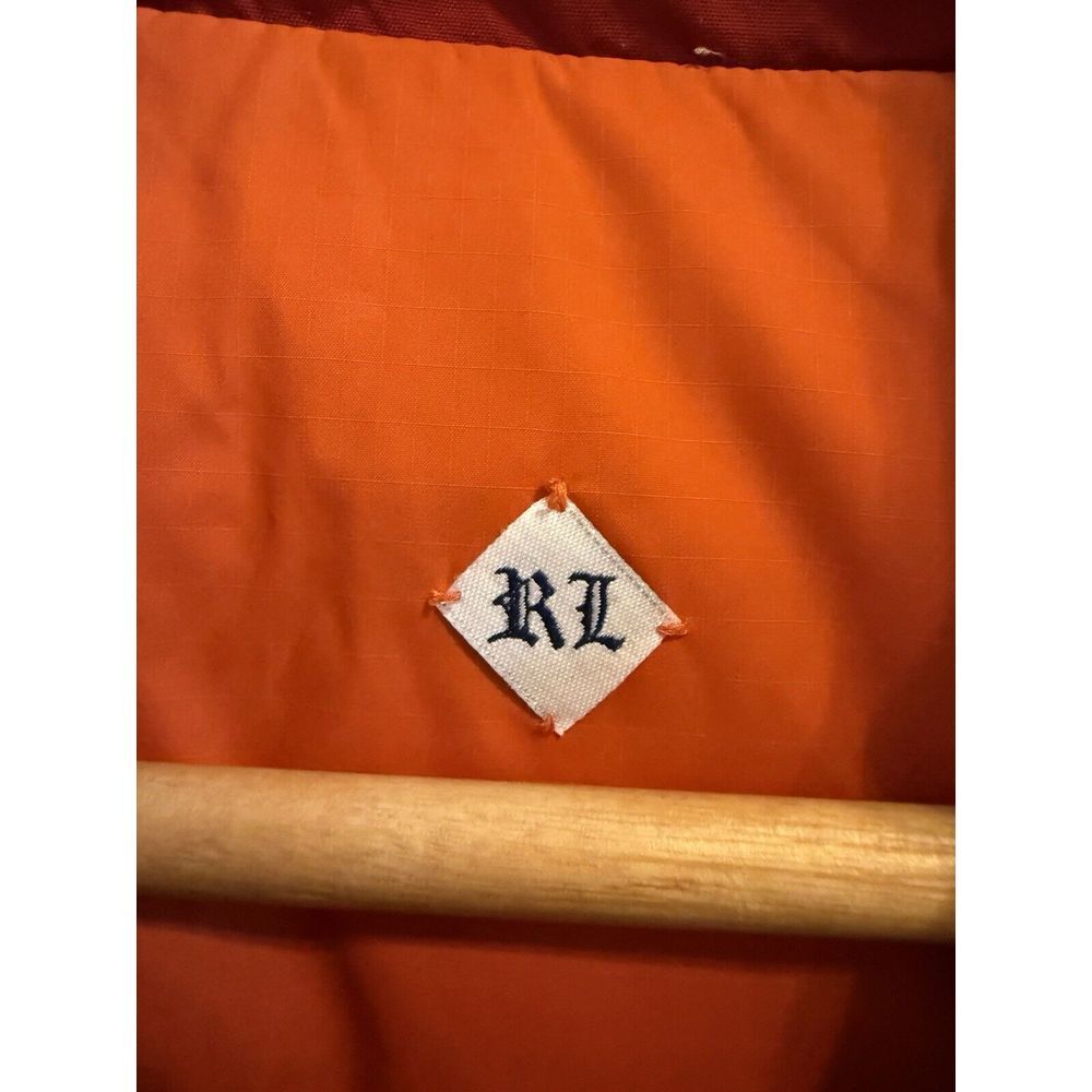 Ralph Lauren Red Quilted Patch Vest - Picture 10 of 11
